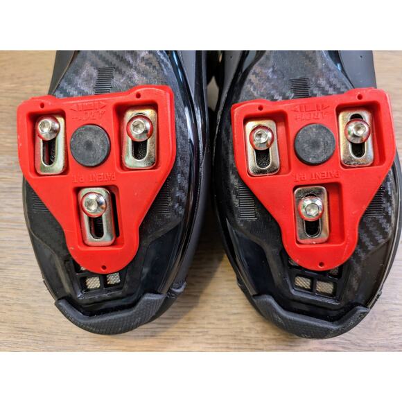 Kescoo Cycling Shoes Unisex Size 5.5, 7.5 Black Mesh Delta Cleats Installed - Picture 9 of 12